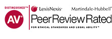 AV | Lexis Nexis | Martindale-Hubbell | Peer Review Rated